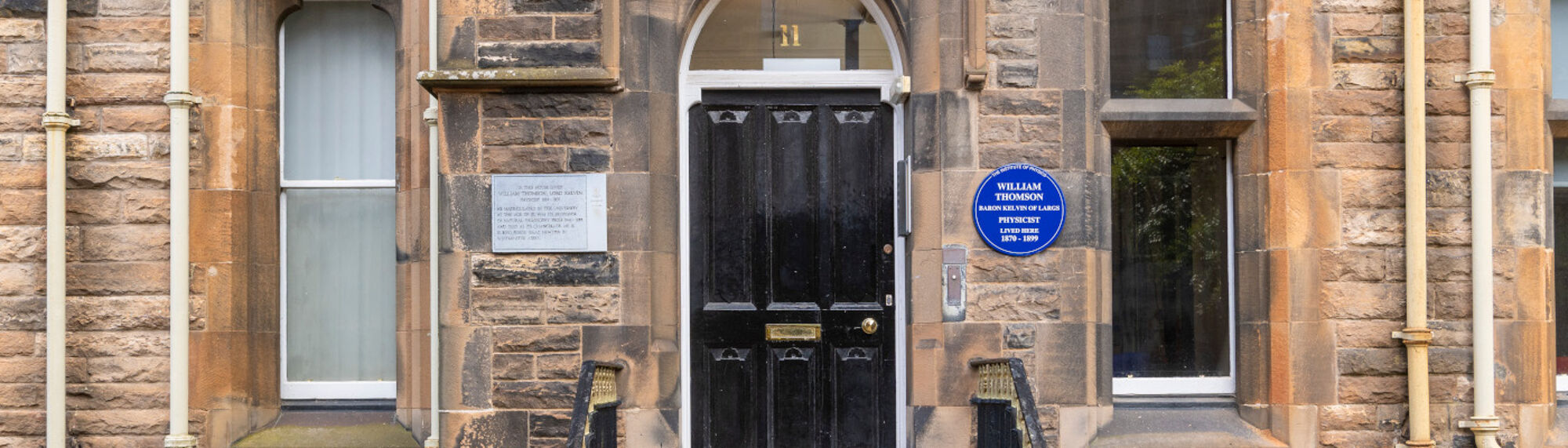 A photo of the front door of 11 The Square