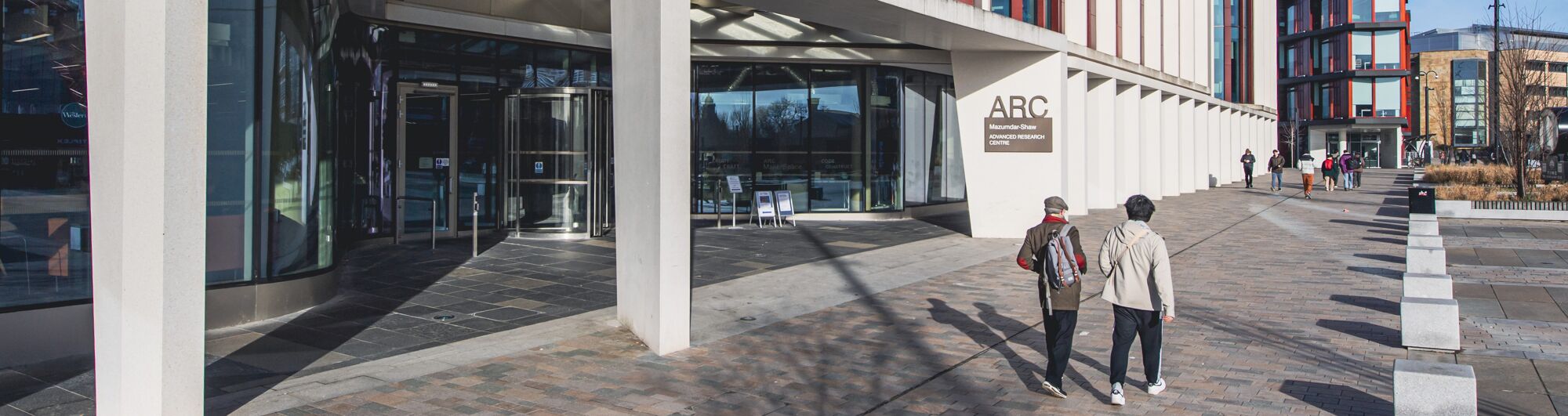 Front entrance way of the ARC building
