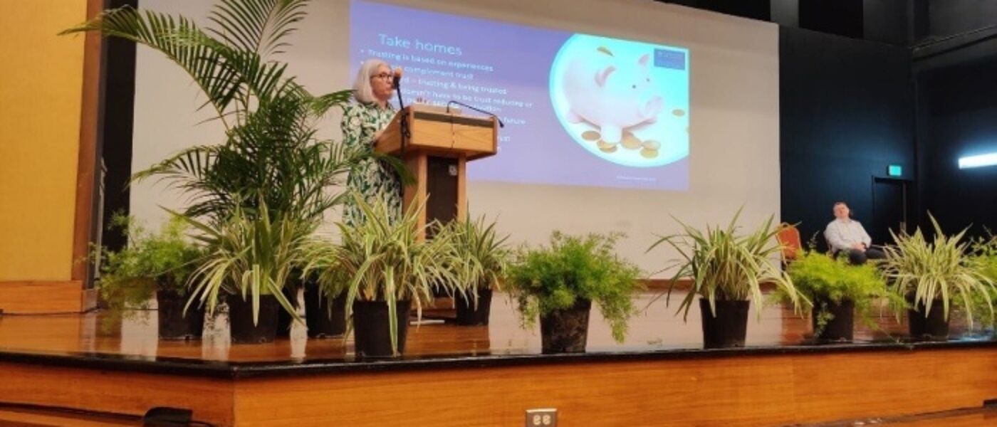 Prof Rosalind Searle at UWI