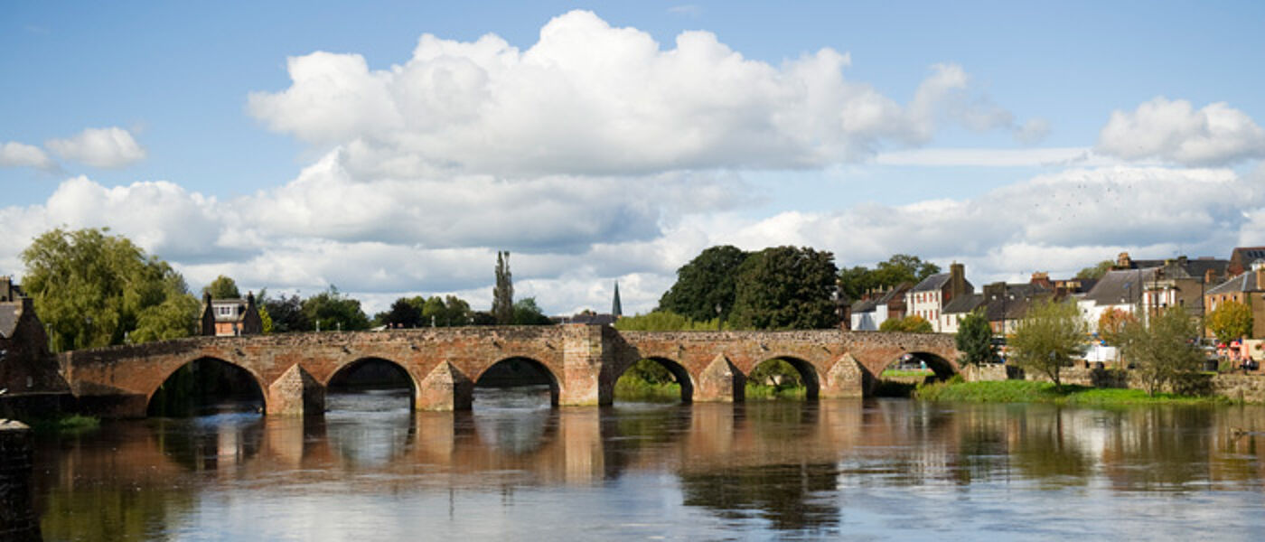 Devorgilla Bridge over the River Nith, Dumfries