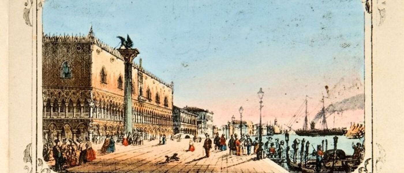 Old painting of Venice from the Whistler collection