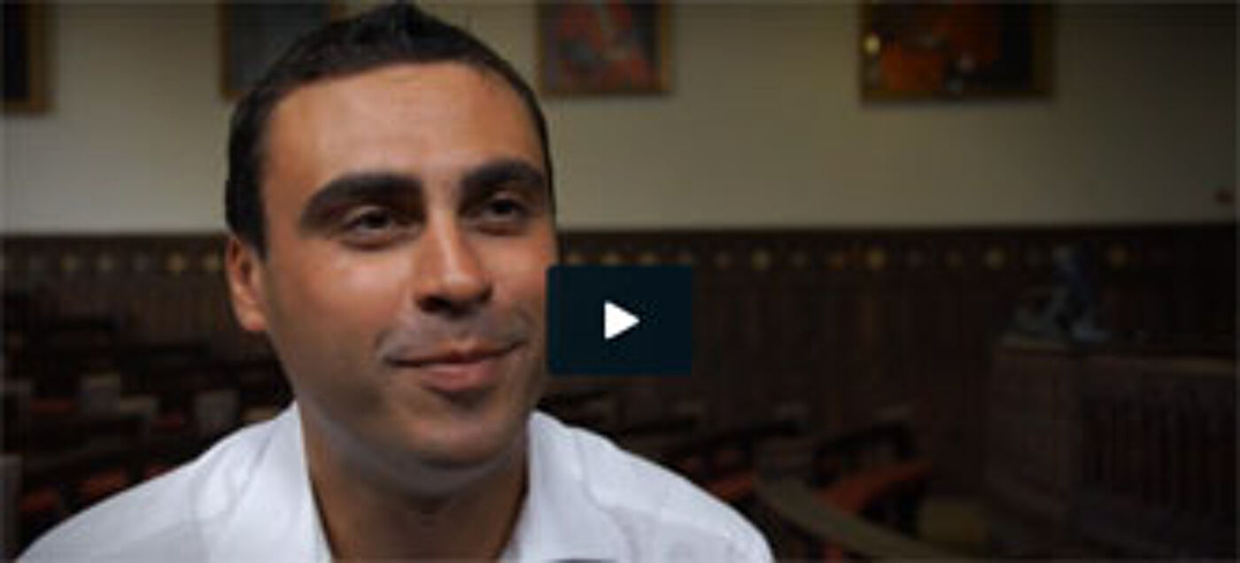 Paul Kay, video still with player mark