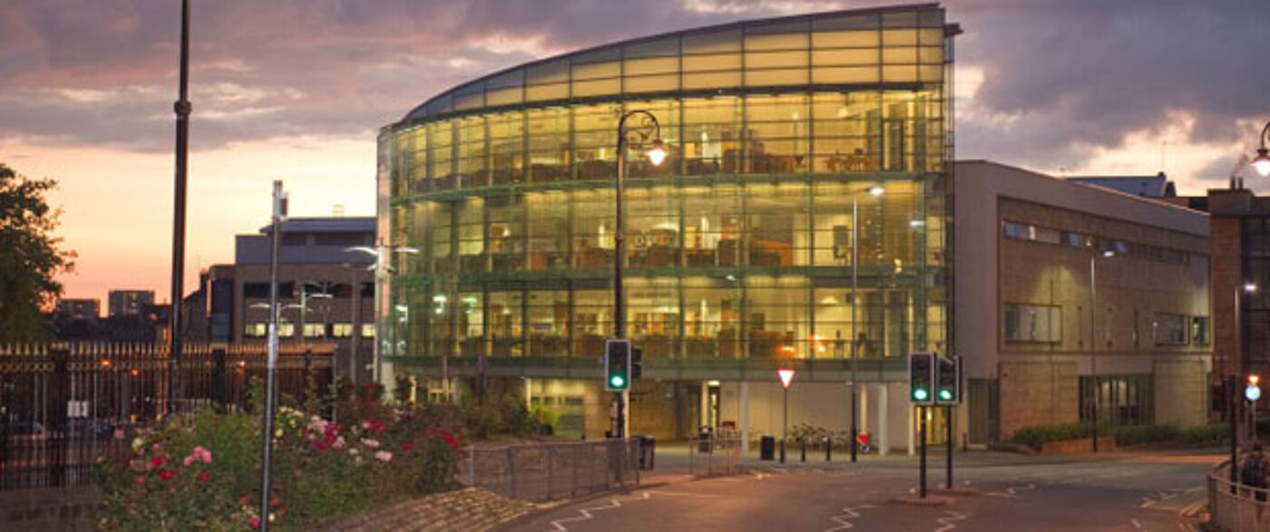 Photo of the Wolfson Medical School Building