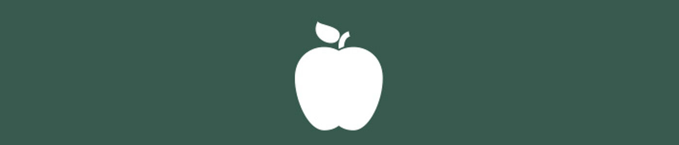Live well. Apple icon. Icon used was made by Freepik from flaticon.com, licensed by a CC BY 3.0.
