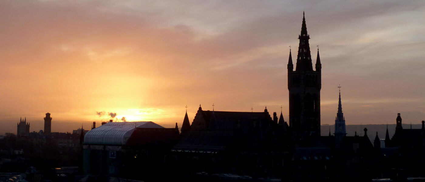Main Building at Sunrise 