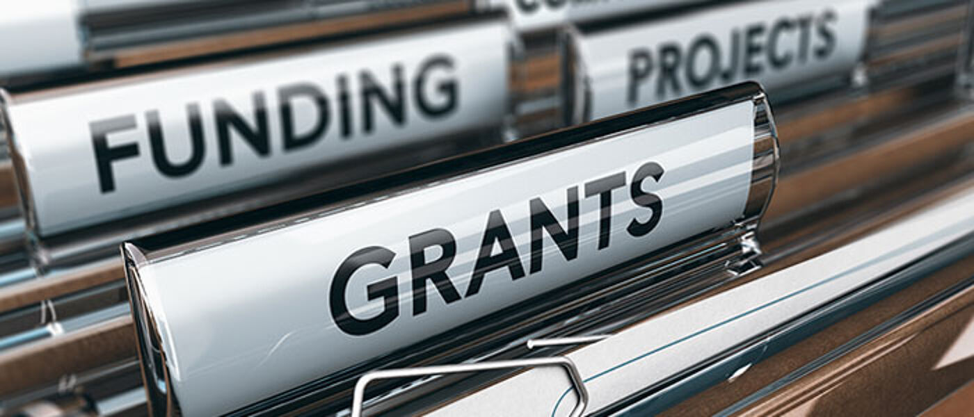 Image of funding, projects and grants files