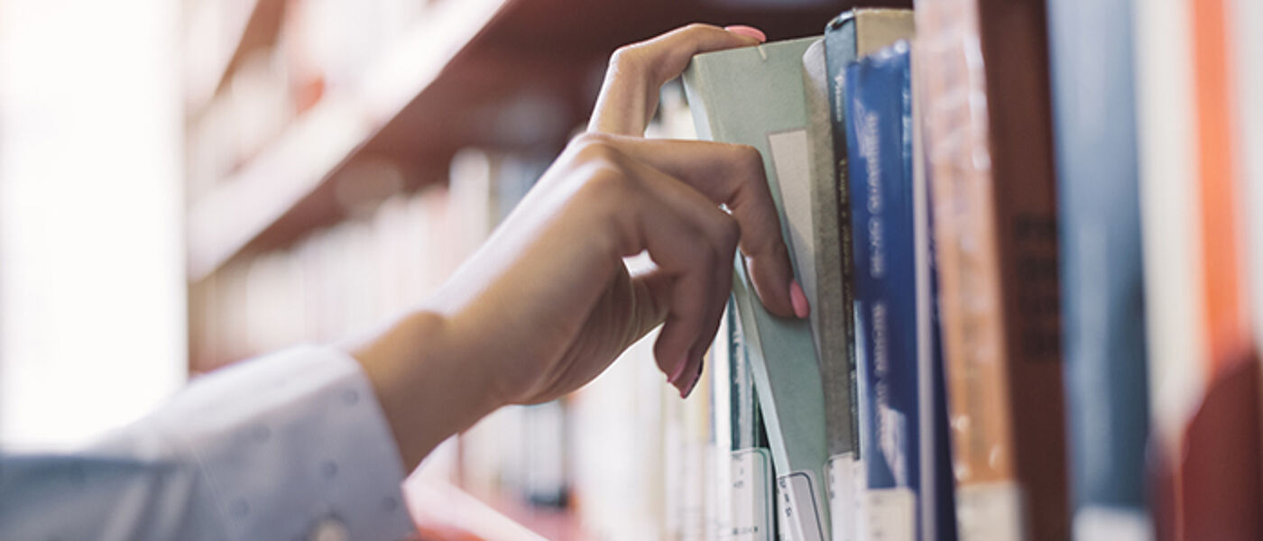 Books in the library