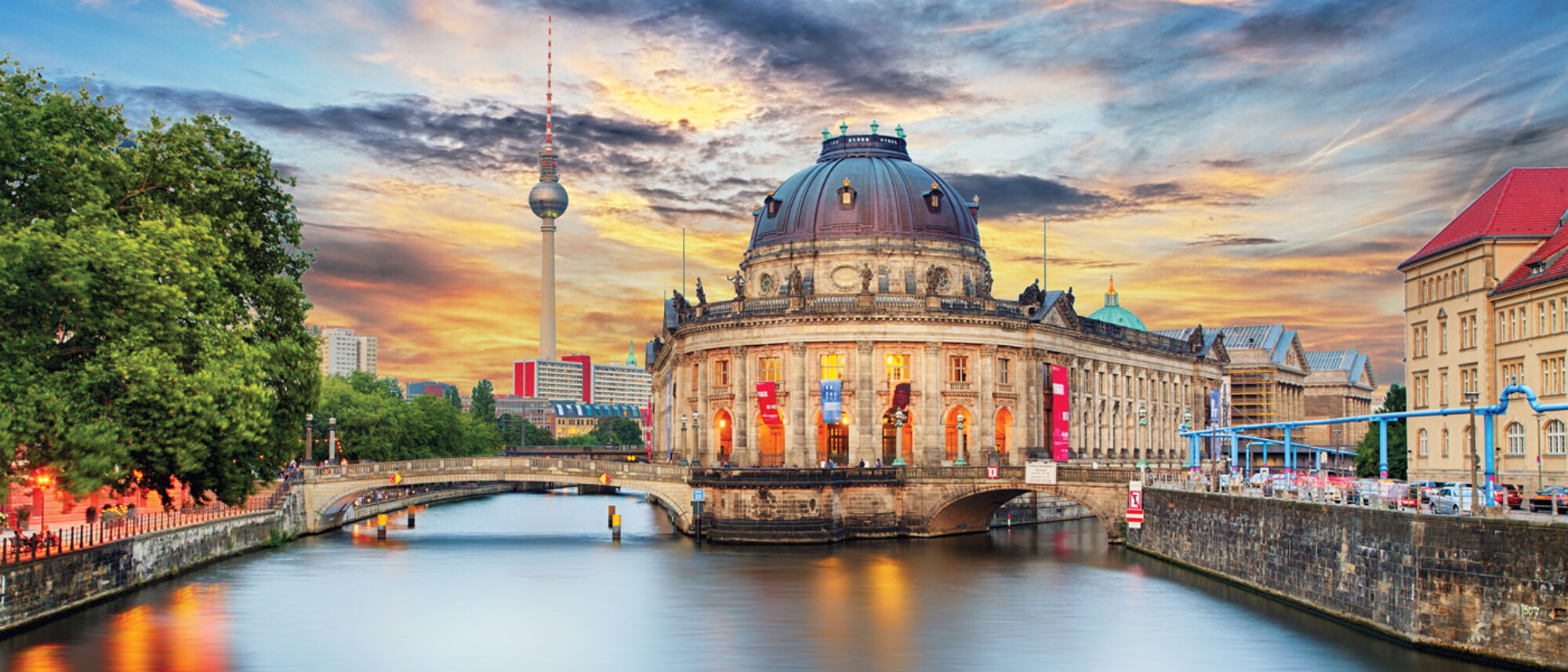 Berlin at sunset (photo: Shutterstock)