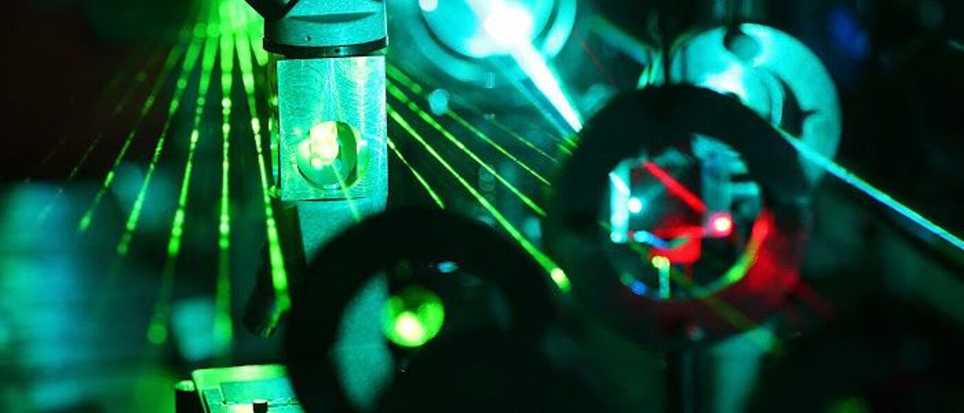 Close up of lab technology