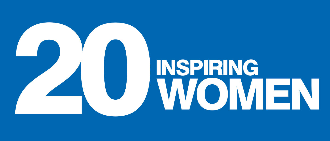 20 inspiring women graphic