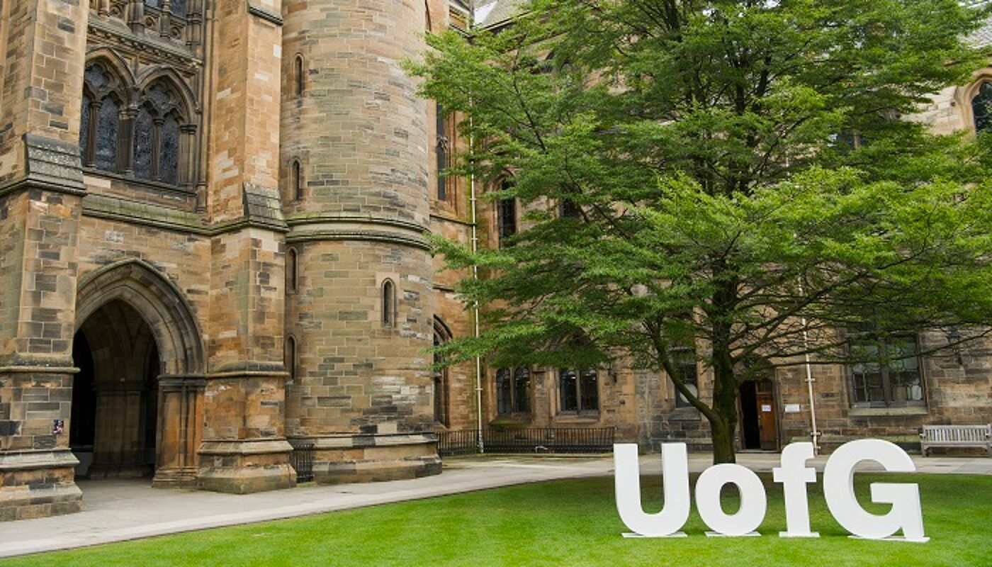 UofG signage outside main building