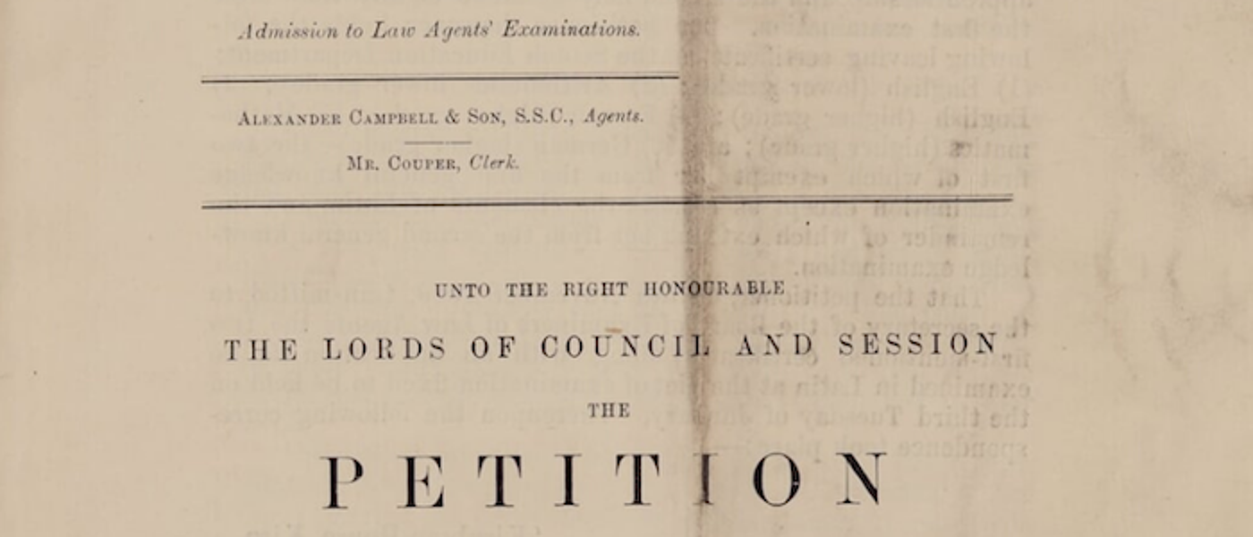 Strang Hall petition