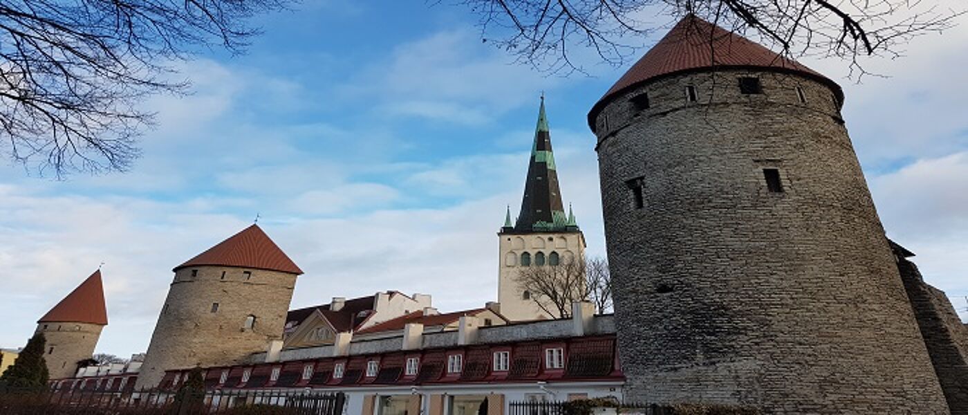 Castle with turret