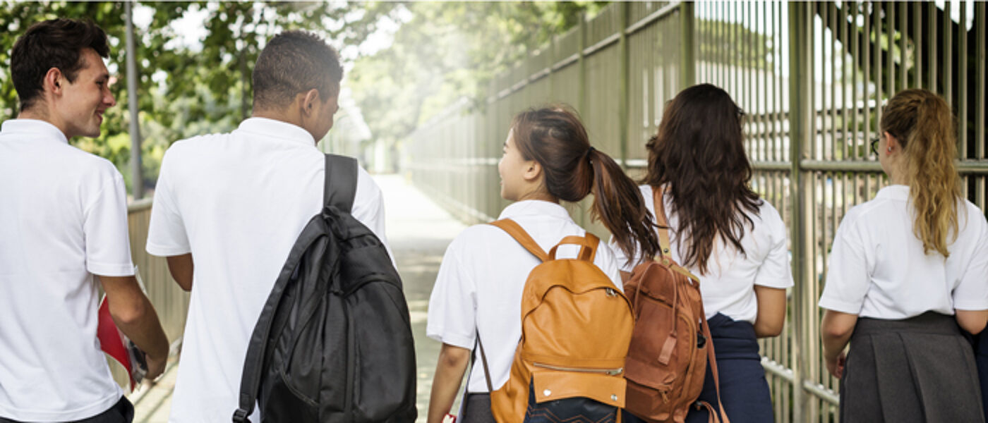 Photo of school pupils