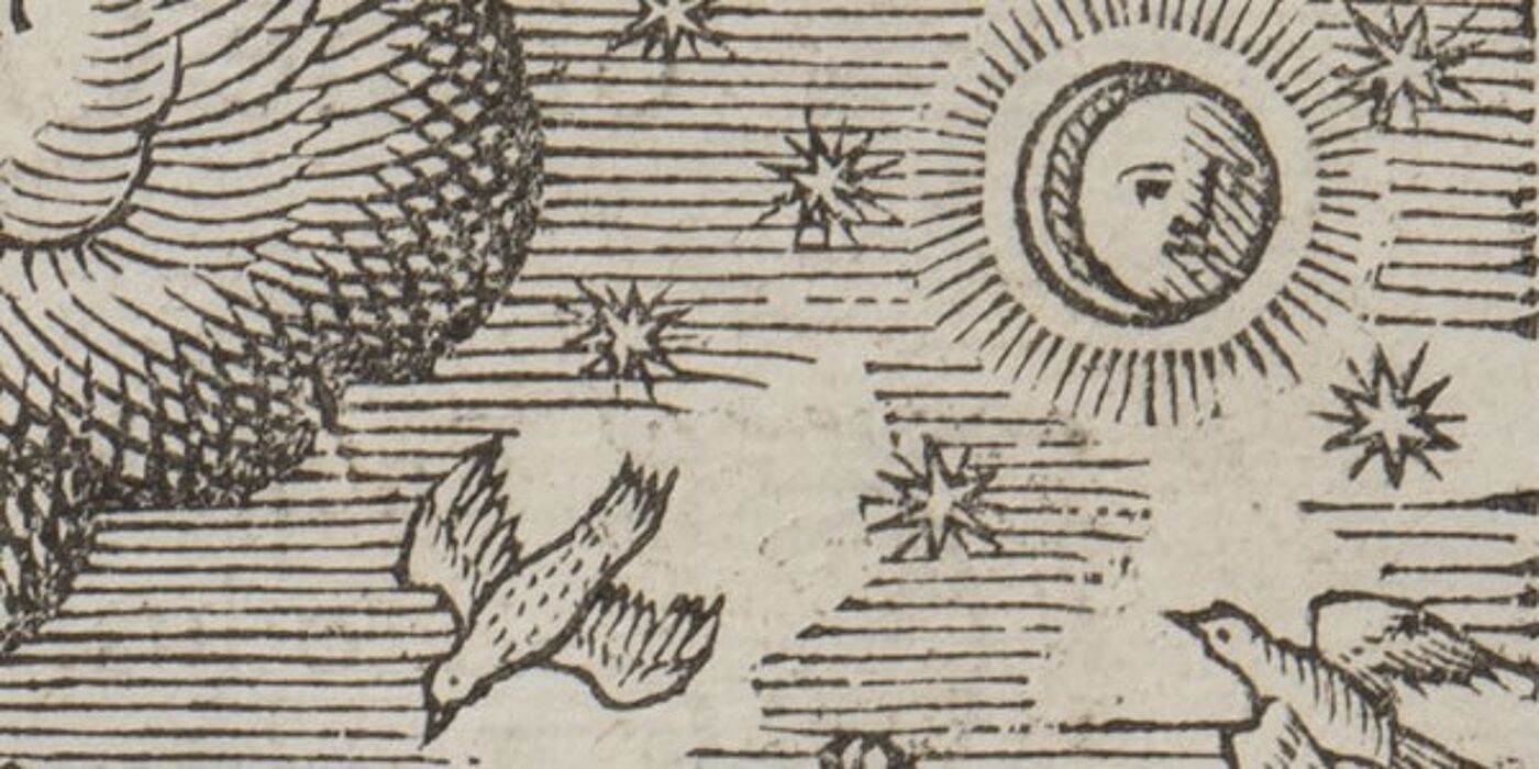 Detail from Creation and Eden, The Bible (1610 - Geneva) Sp Coll Euing Du-d.1
