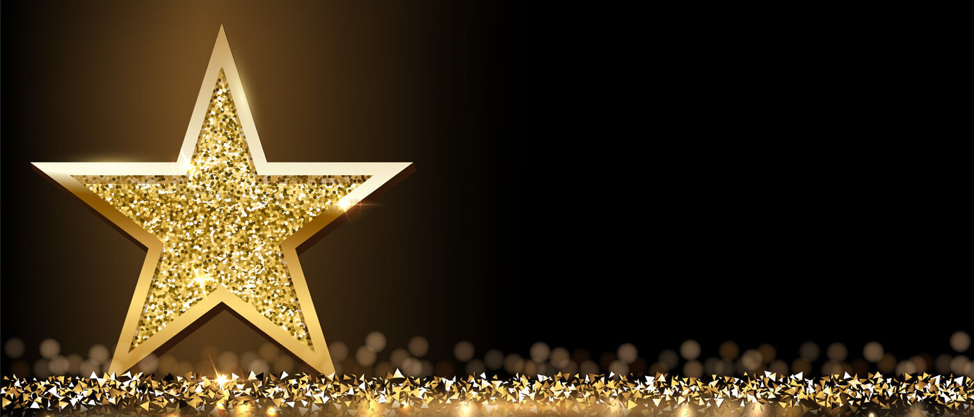 Graphic of a gold star