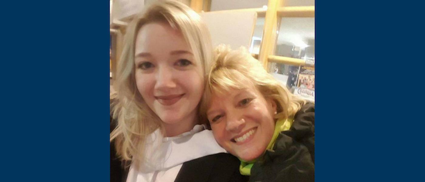 Photo of Rachel Purvis and her mother