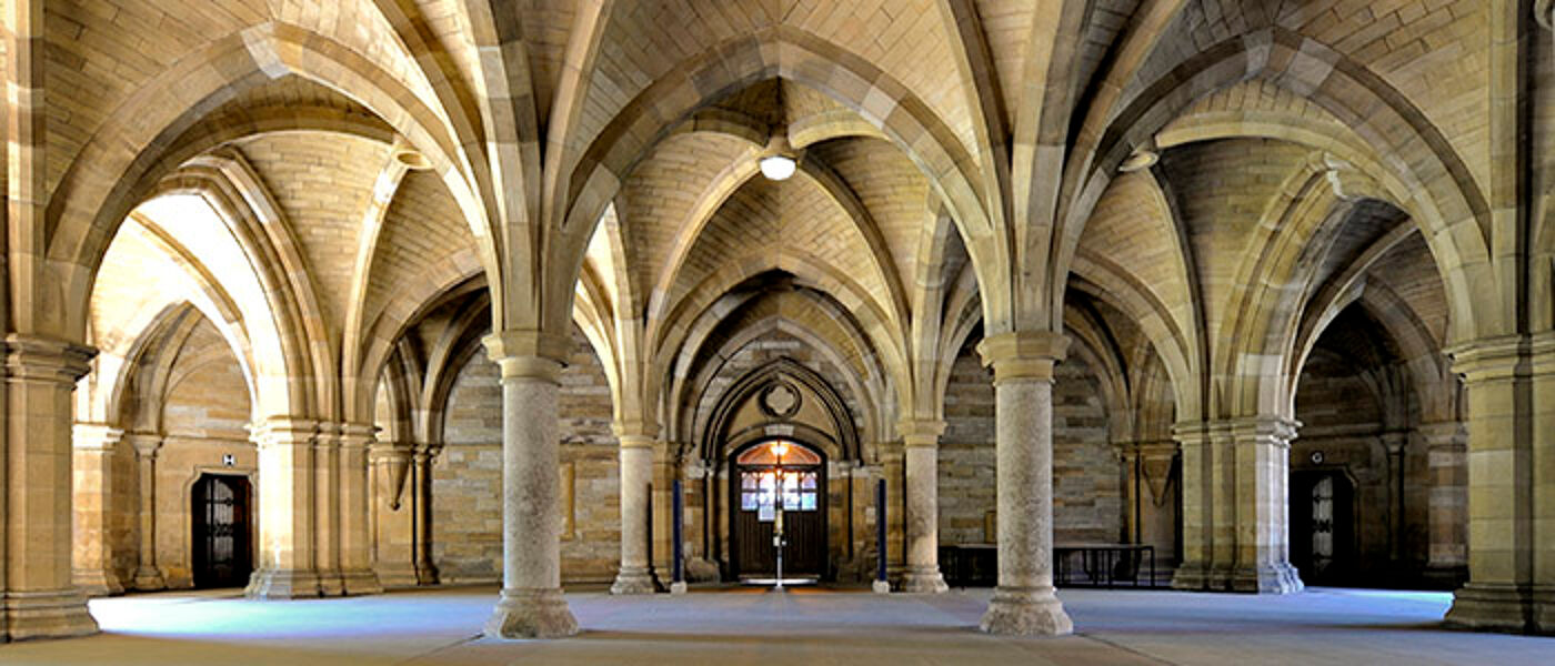 University of Glasgow cloisters