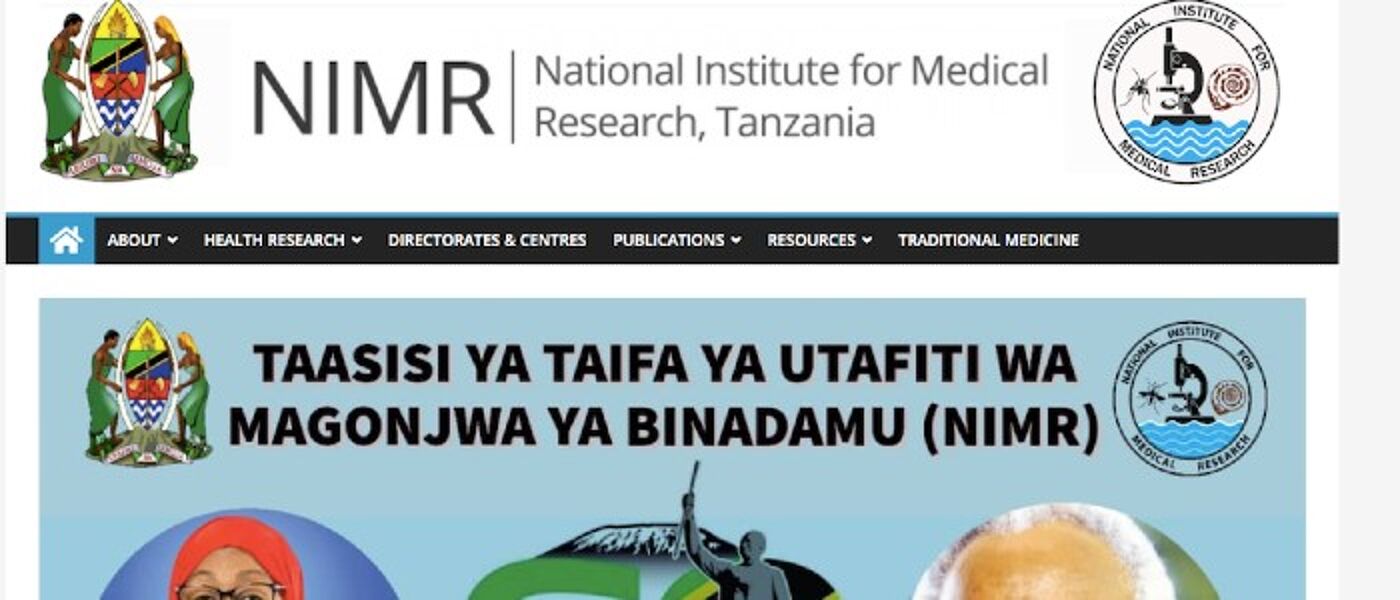 NIMR website banner