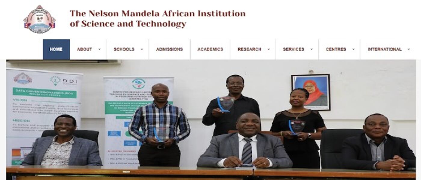 NM-AIST website banner