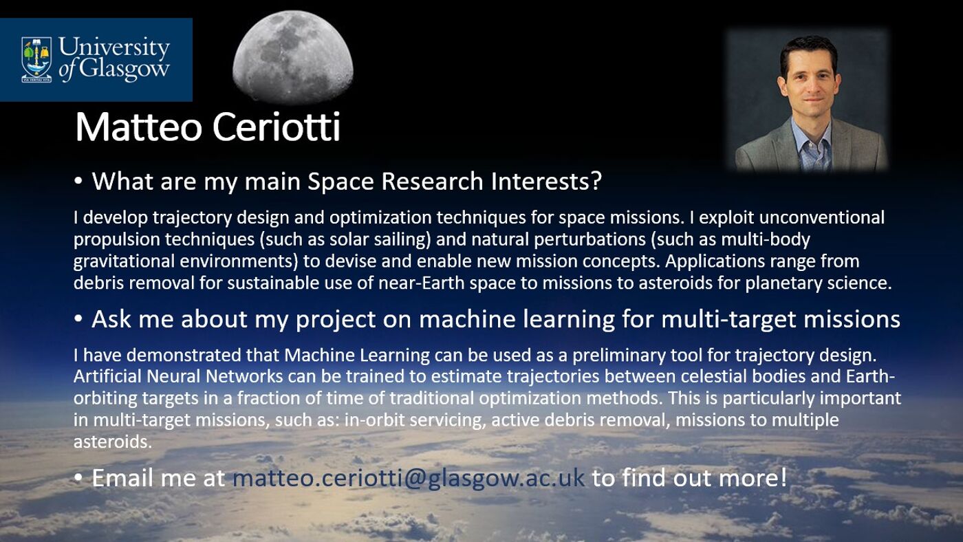 Matteo Ceriotti Space Profile