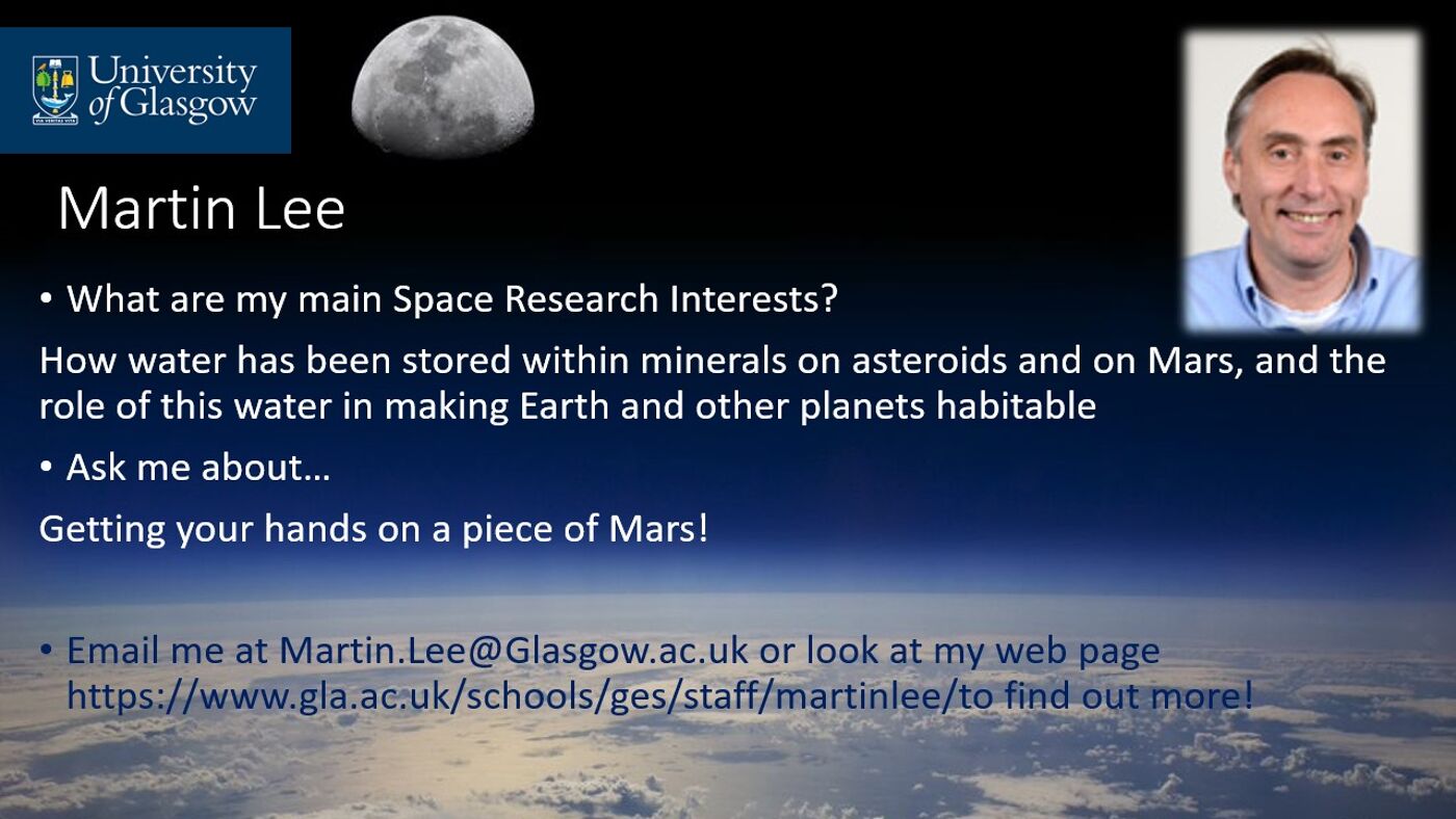 Martin Lee Space Profile