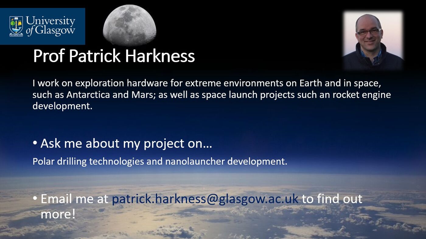Patrick Harkness Space Profile