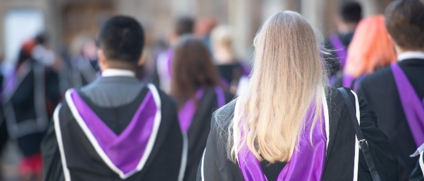 Winter Graduation 2021 in the East Quadrangle