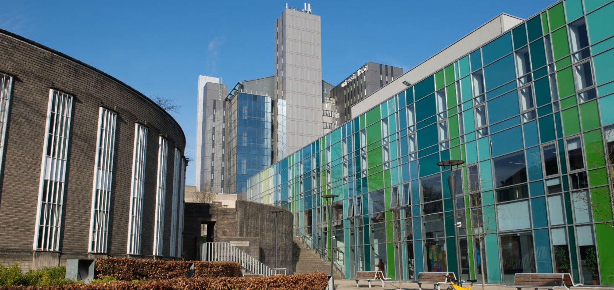 view of the Fraser Building and Round Reading Room