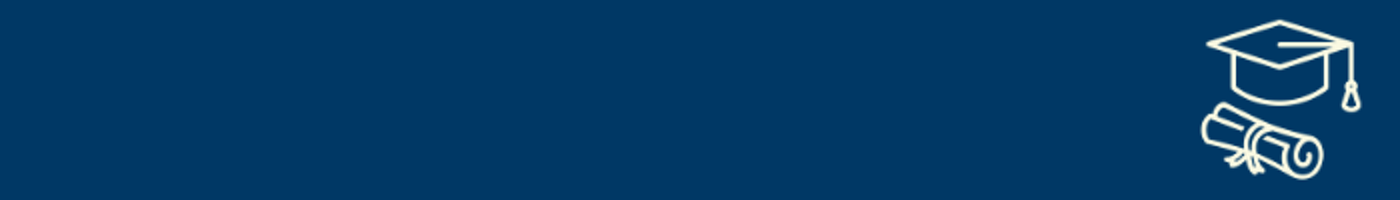 Illustration of graduation hat and parchment