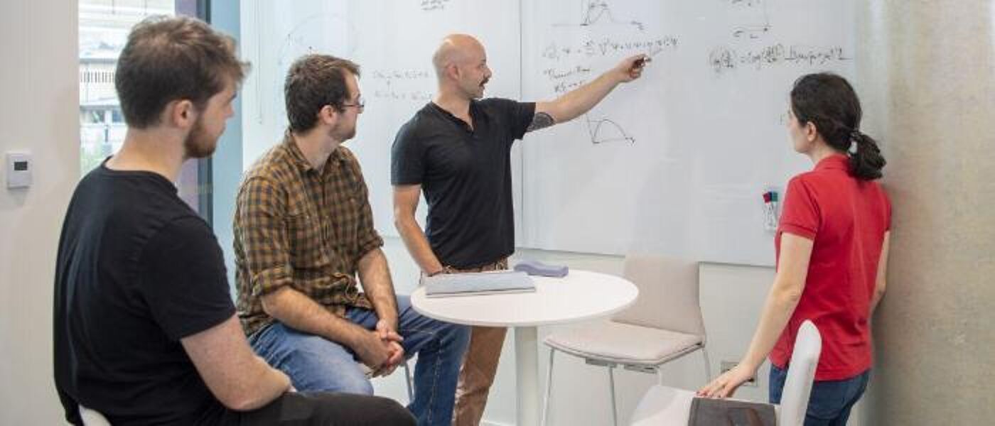 Researchers working in the ARC